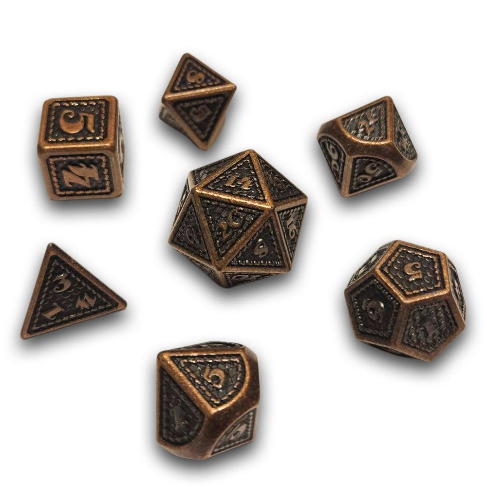 PREORDER Chronicle - Copper Chains Metal Dice Set