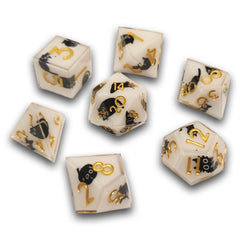 PREORDER Chronicle - Cheeky Cat Sharp Resin Dice Set