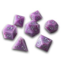 PREORDER Chronicle - Rosy Pink Sharp Resin Dice Set