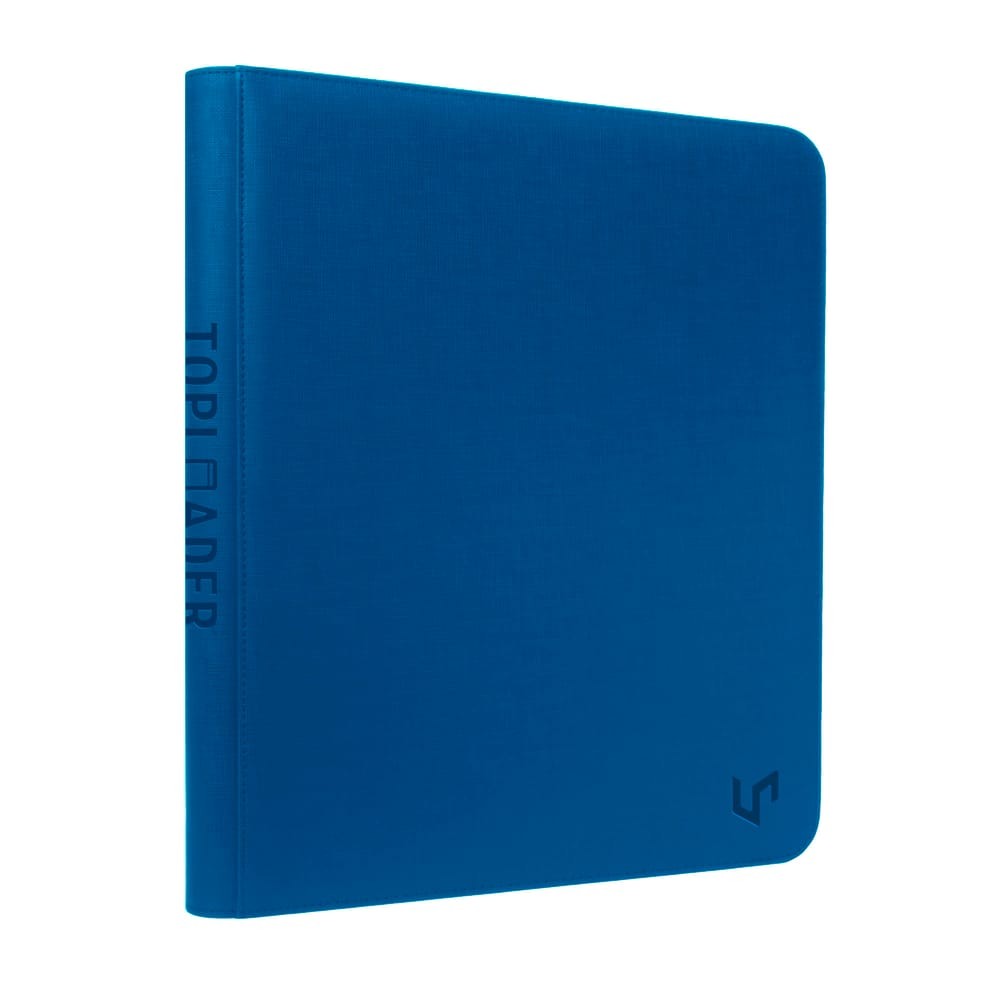 PREORDER Ultra Pro: UP32103 9-Pocket Zippered TOPLOADER Premium PRO-BINDER (Blue)