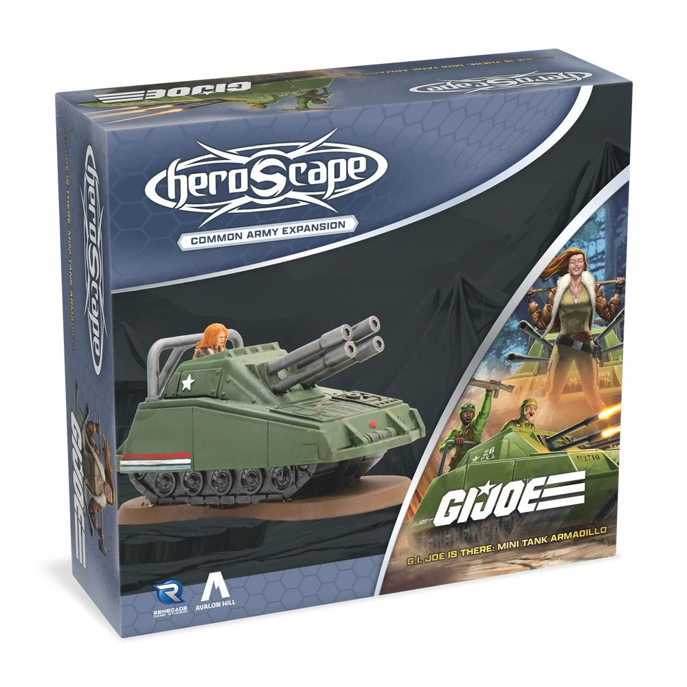 PREORDER G.I. JOE Heroscape: Cover Girl and Mini Tank Armadillo Army Expansion  Standard Edition