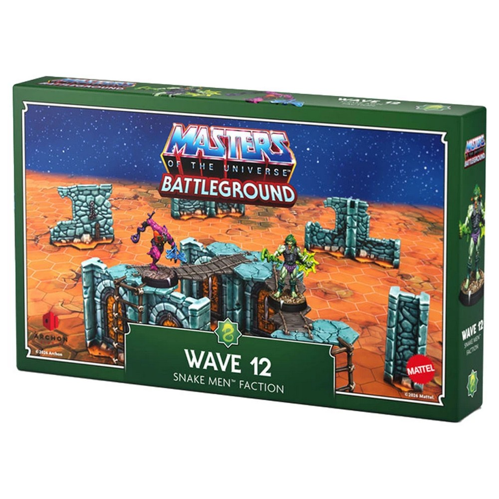 PREORDER Masters Of The Universe: Battleground Wave 12: Snake Men Faction Multilanguage