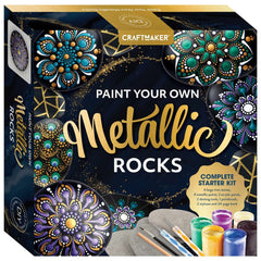 PREORDER Craft Maker Metallic Rock Painting Kit
