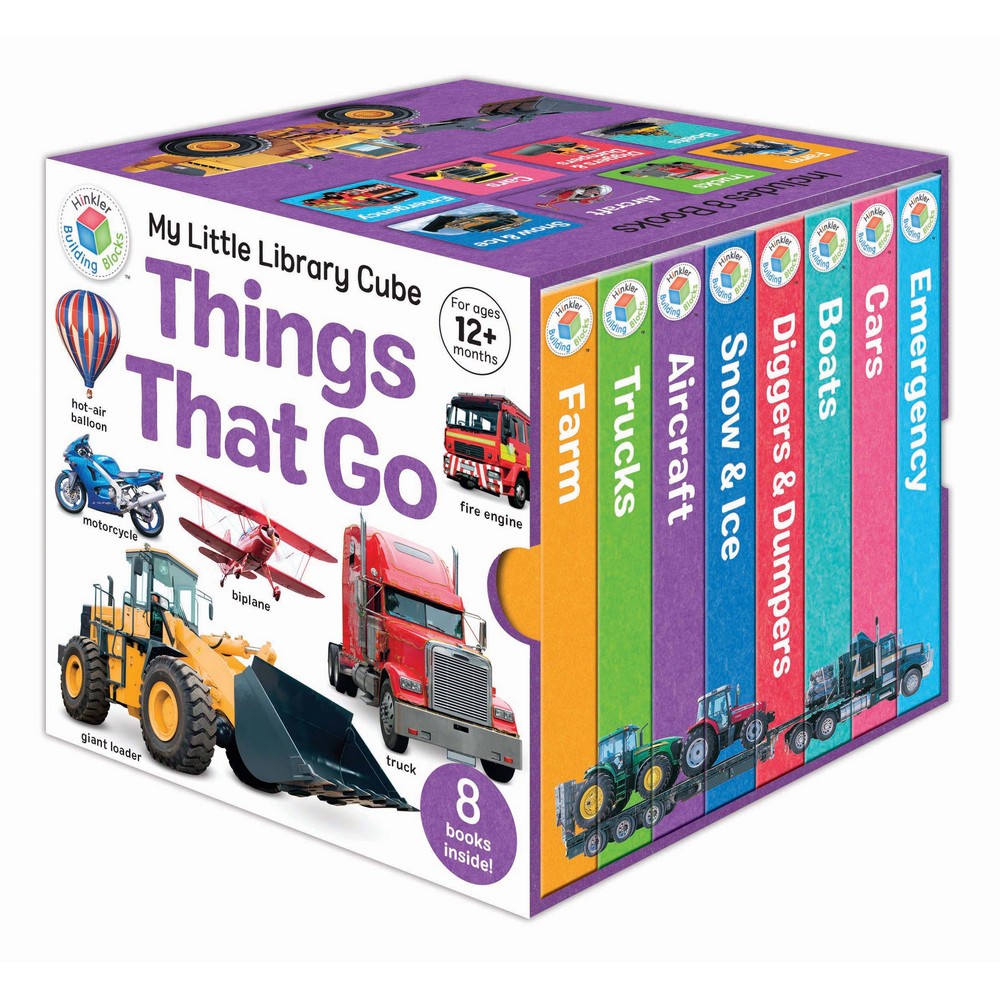 PREORDER Building Blocks My Little Cube - Things That Go
