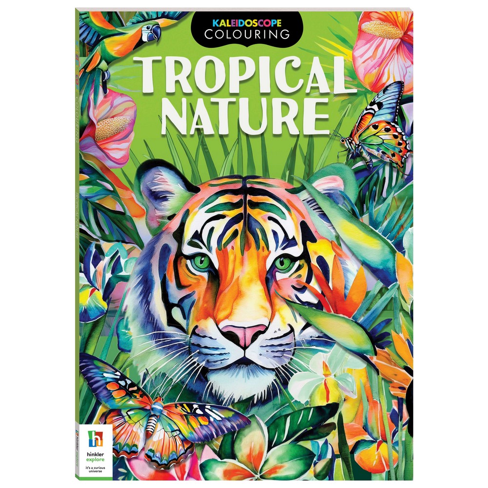 PREORDER Kaleidoscope Colouring - Tropical Nature