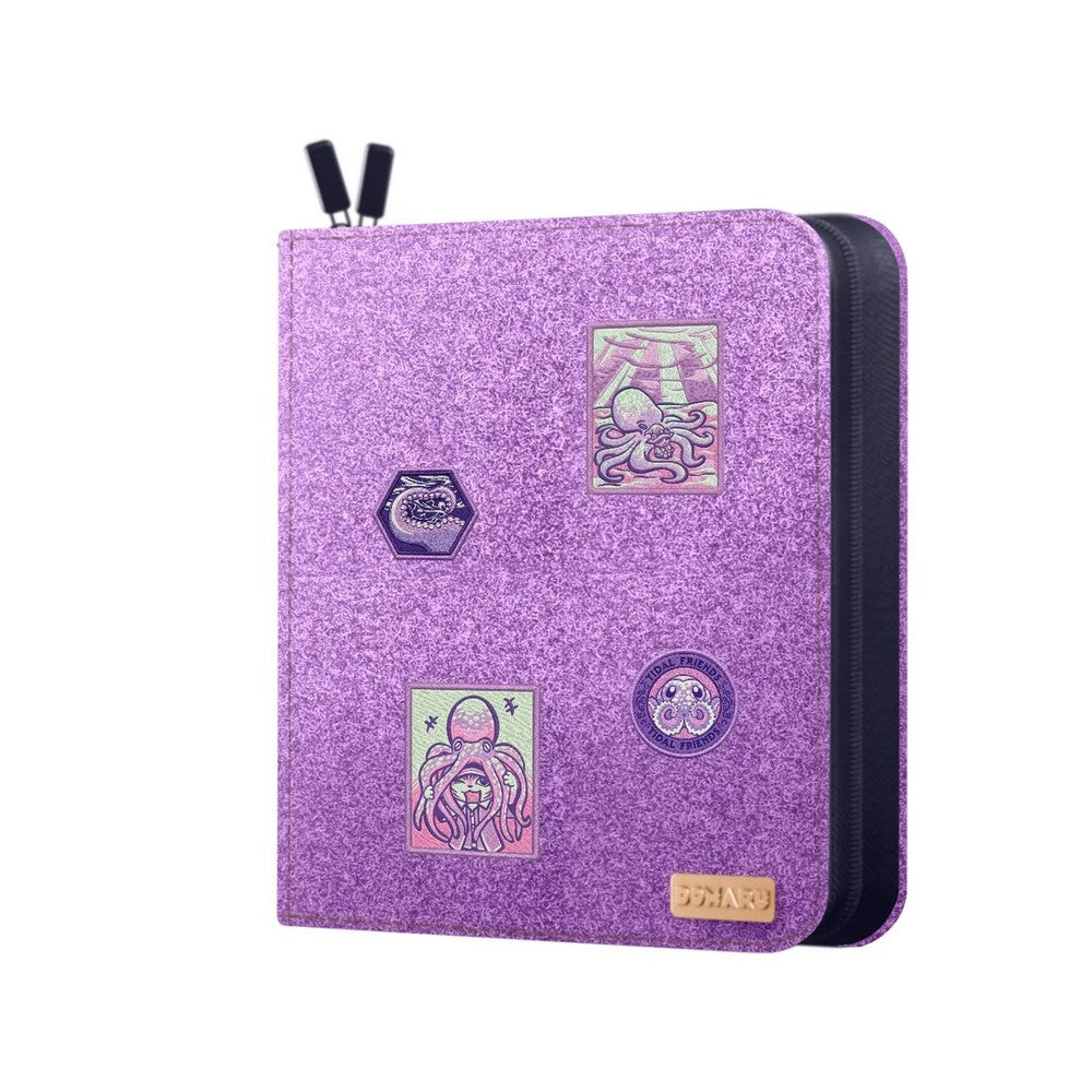 PREORDER Gatherers Tavern - Binders - Domaru Deco Patch Binder- Tidebound Tales - 12 Pocket - Tentacle Tango