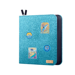 PREORDER Gatherers Tavern - Binders - Domaru Deco Patch Binder- Tidebound Tales - 12 Pocket - Wave Dancer