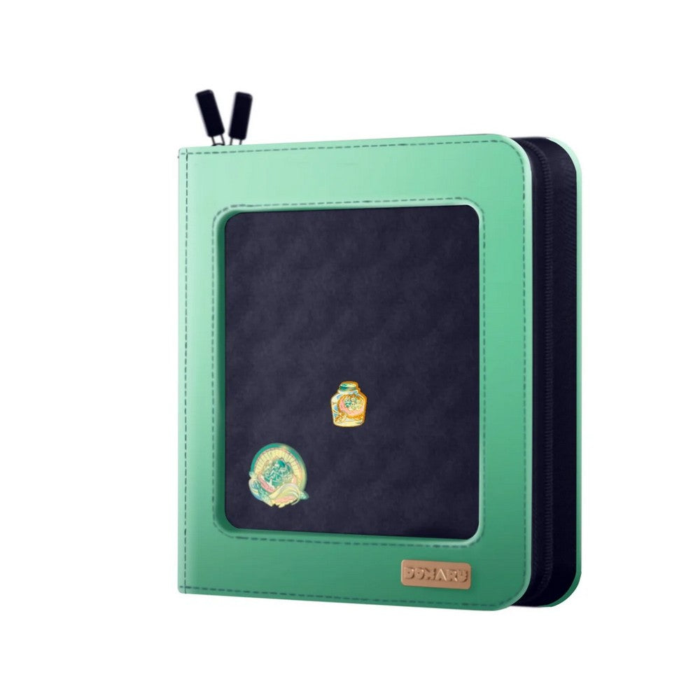 PREORDER Gatherers Tavern - Binders - Domaru Deco Patch Binder- Depthbound Bestiary - 12 Pocket - Terra Titan
