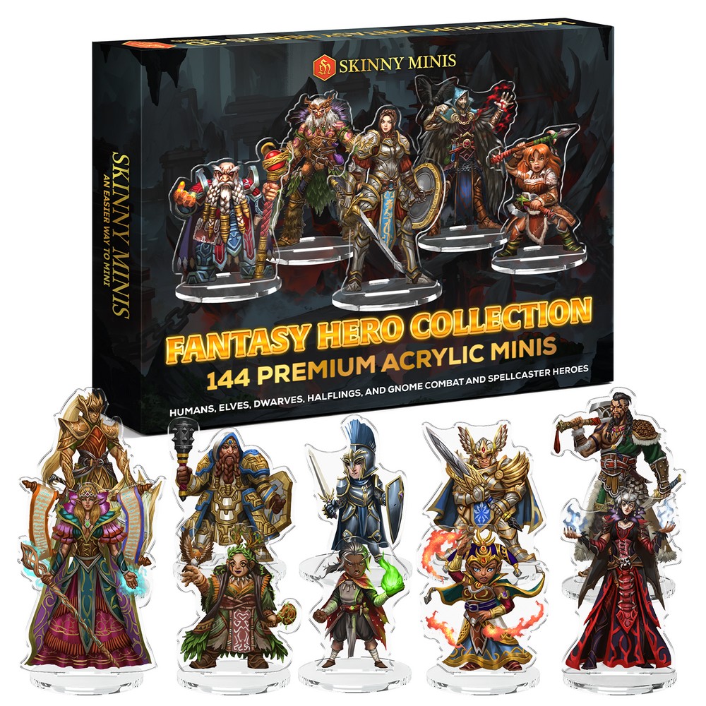 PREORDER Skinny Minis - Fantasy Heroes Collection