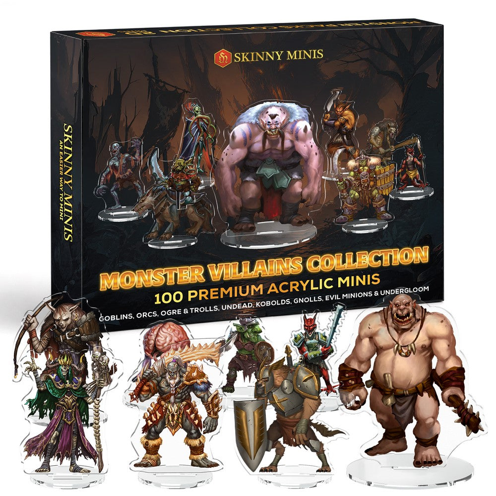 PREORDER Skinny Minis - Monster Villains Collection