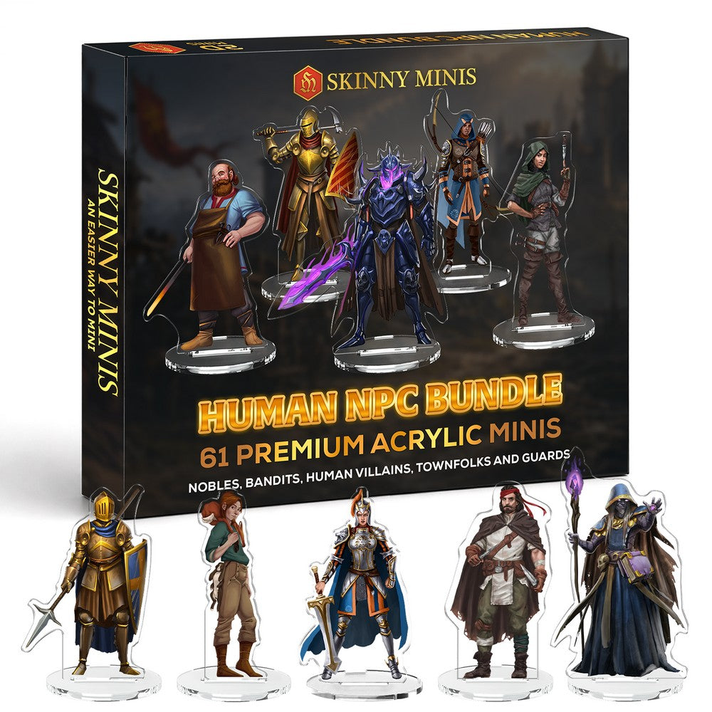 PREORDER Skinny Minis - Human NPC Bundle