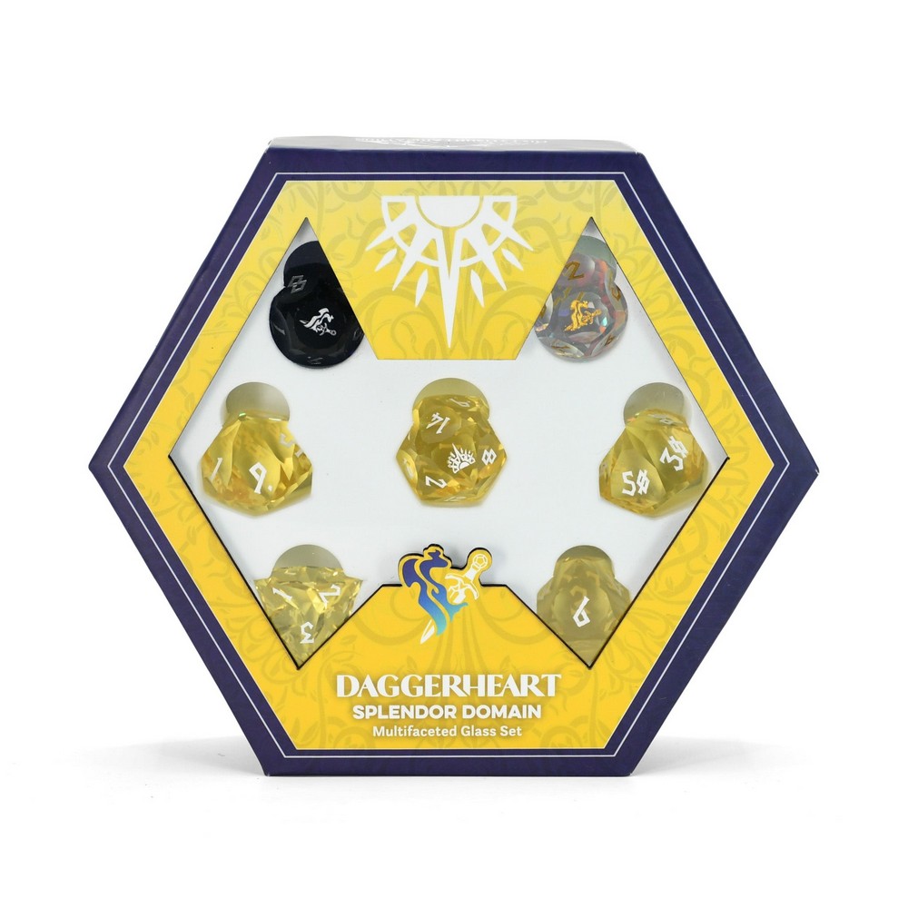PREORDER Daggerheart Dice Set: Splendor Domain