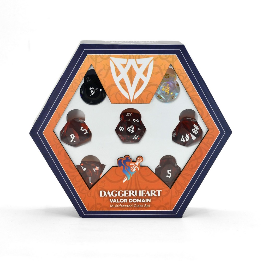 PREORDER Daggerheart Dice Set: Valor Domain