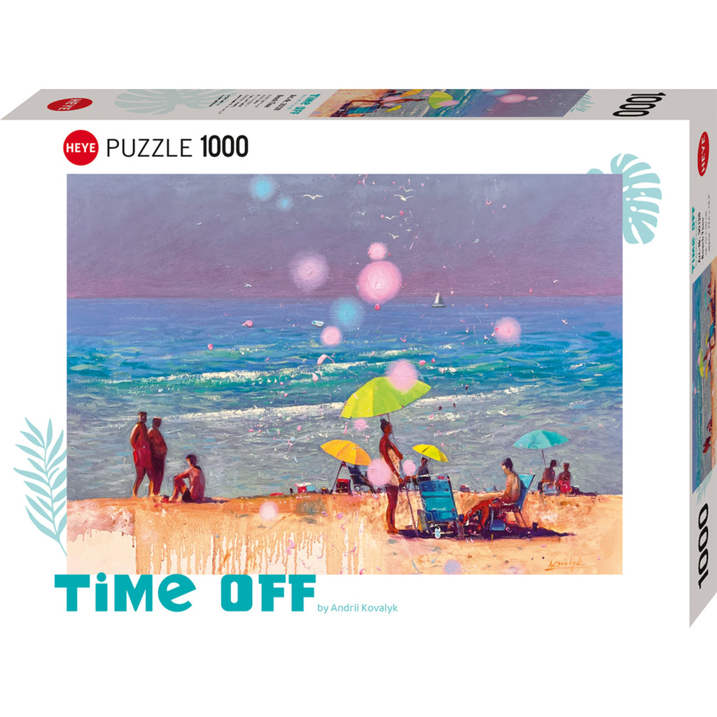 PREORDER Puzzle - Heye - Time Off - Beach Time - 1000pc