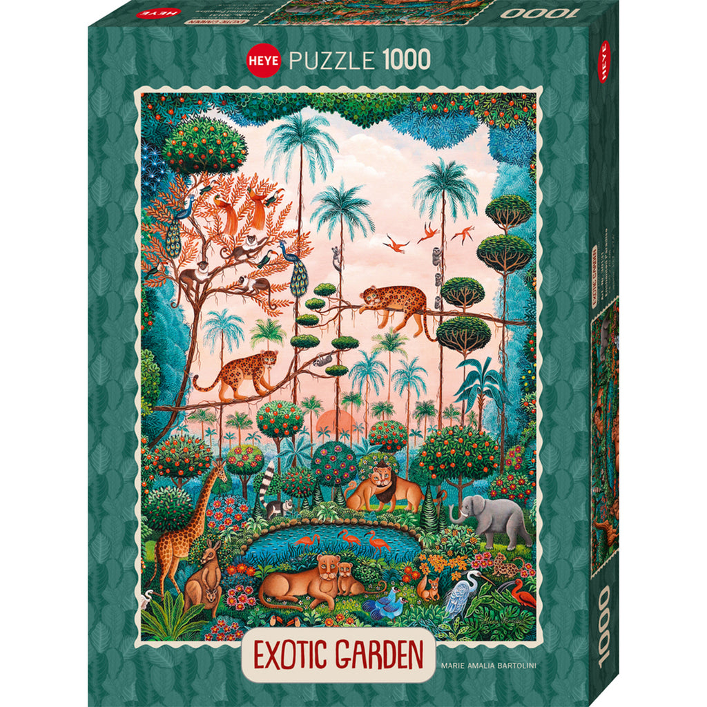 PREORDER Puzzle - Heye - Exotic Garden - Enchanted Paradise - 1000pc