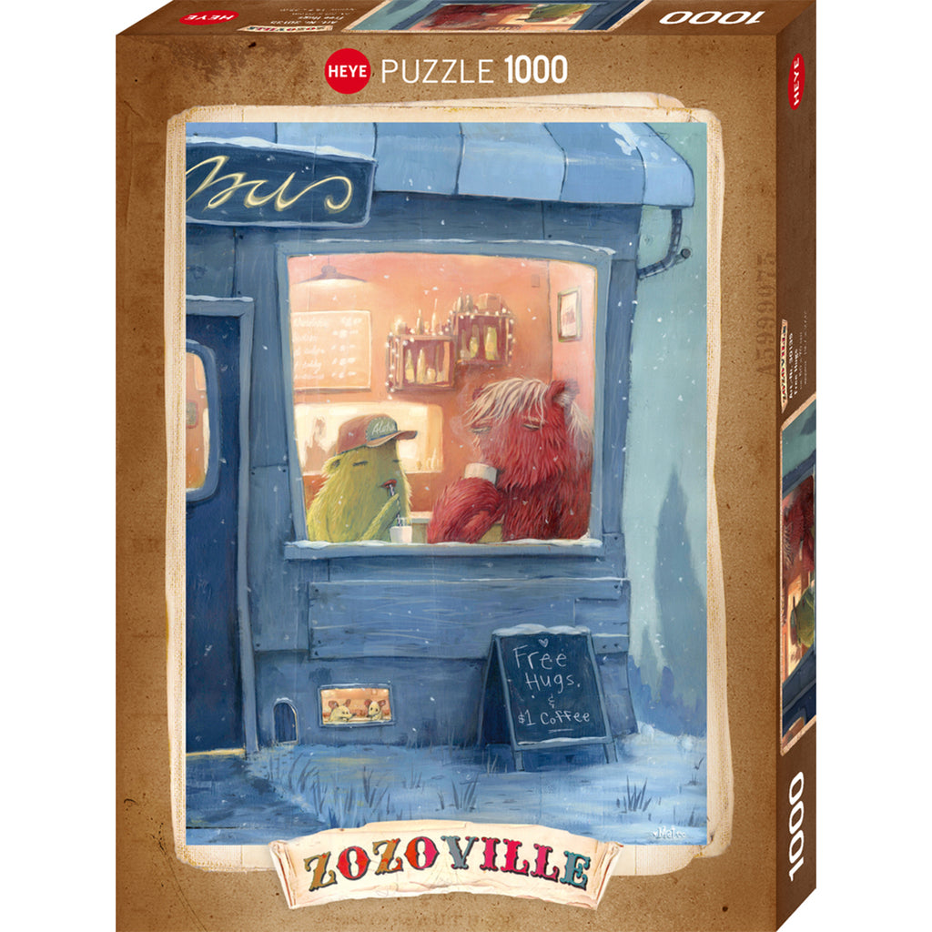 PREORDER Puzzle - Heye - Zozoville - Free Hugs - 1000pc