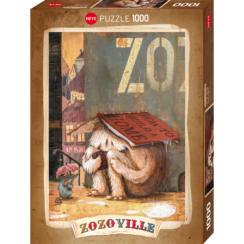 PREORDER Puzzle - Heye - Zozoville - Build at Home - 1000pc