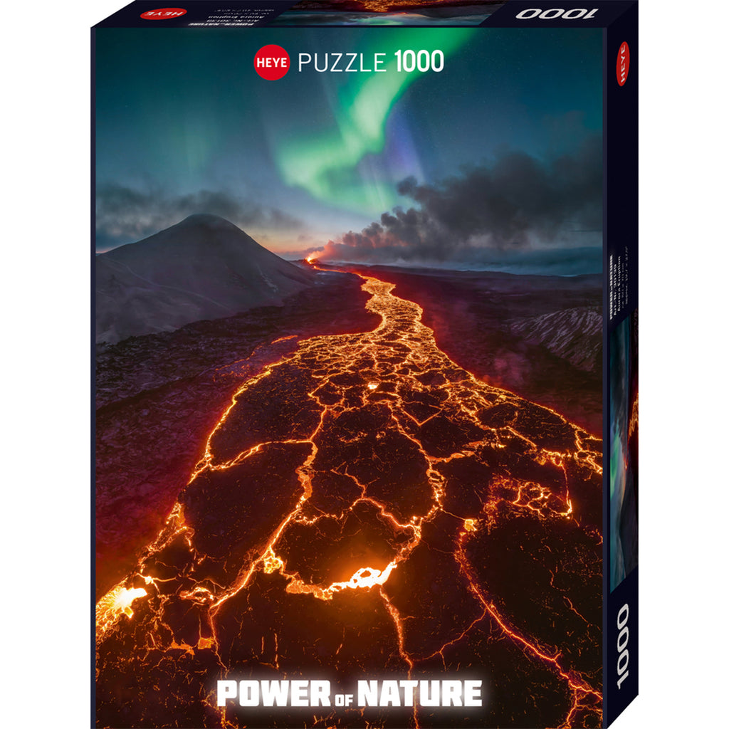 PREORDER Puzzle - Heye - Power of Nature - Aurora Eruption - 1000pc