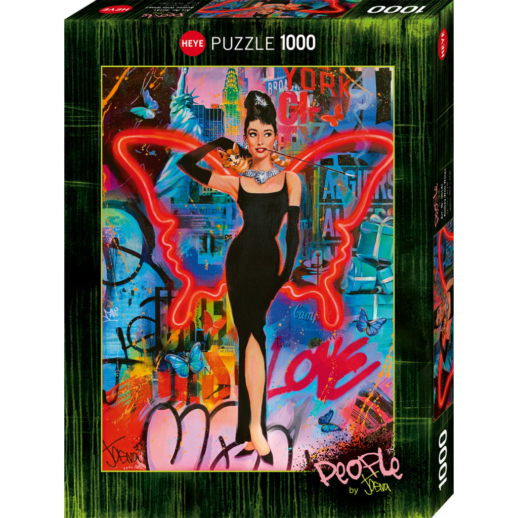 PREORDER Puzzle - Heye - People - Audrey with Wings - 1000pc