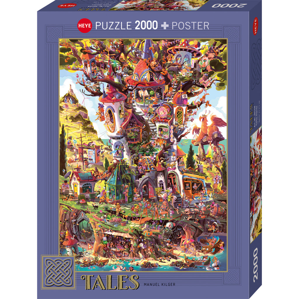 PREORDER Puzzle - Heye - Tales - Celtic Stories - 2000pc