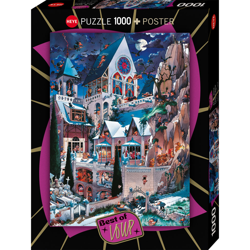 PREORDER Puzzle - Heye - Best of Loup - Castle of Horror - 1000pc
