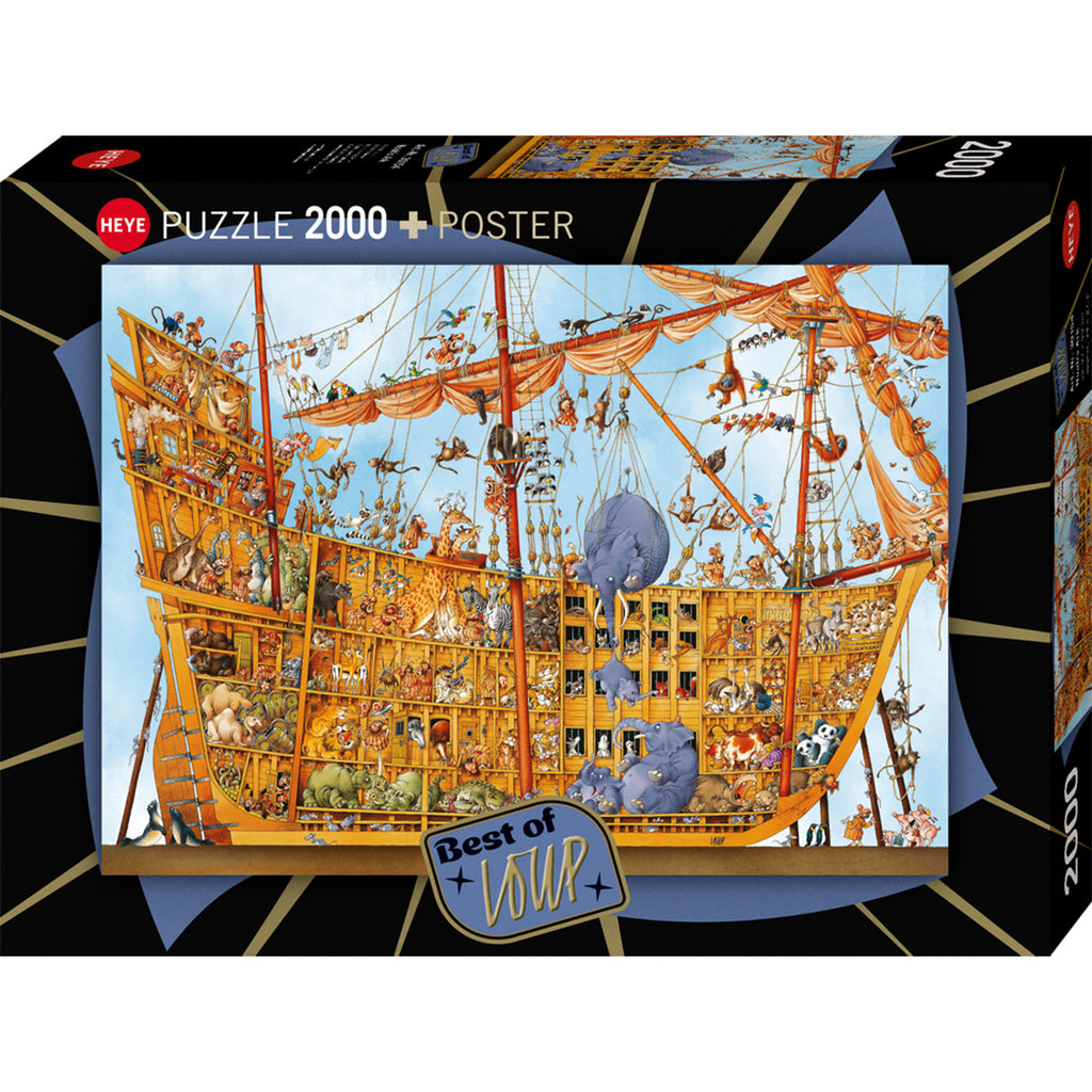 PREORDER Puzzle - Heye - Best of Loup - Noahs Ark - 2000pc