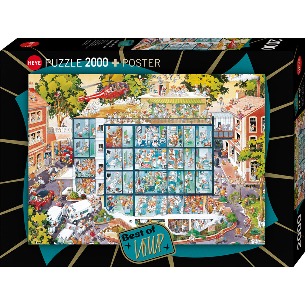 PREORDER Puzzle - Heye - Best of Loup - Emergency Room - 2000pc