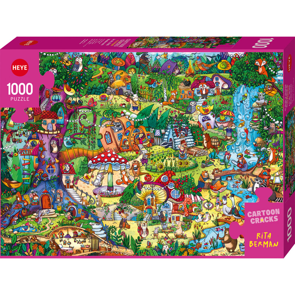 PREORDER Puzzle - Heye - Cracks Berman - Wonderwoods - 1000pc