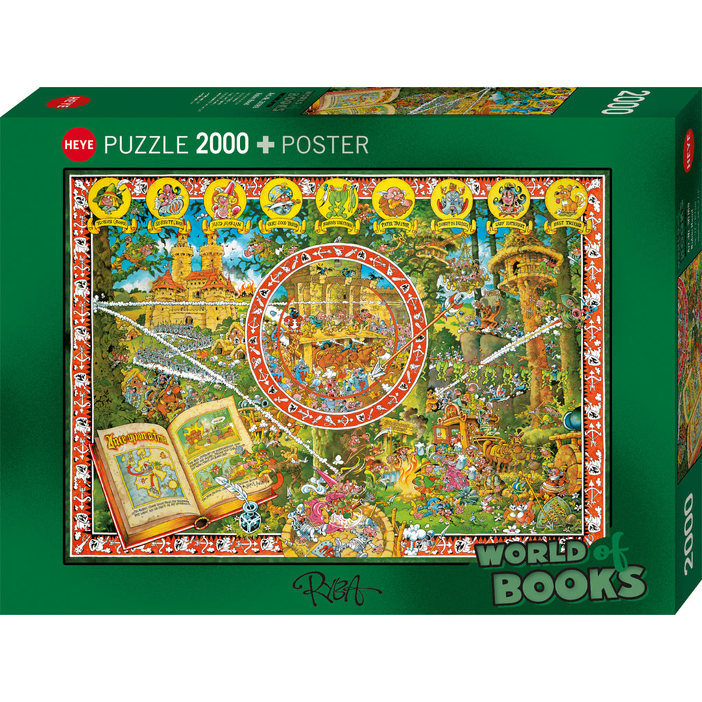 PREORDER Puzzle - Heye - World of Books - Robin Hood - 2000pc