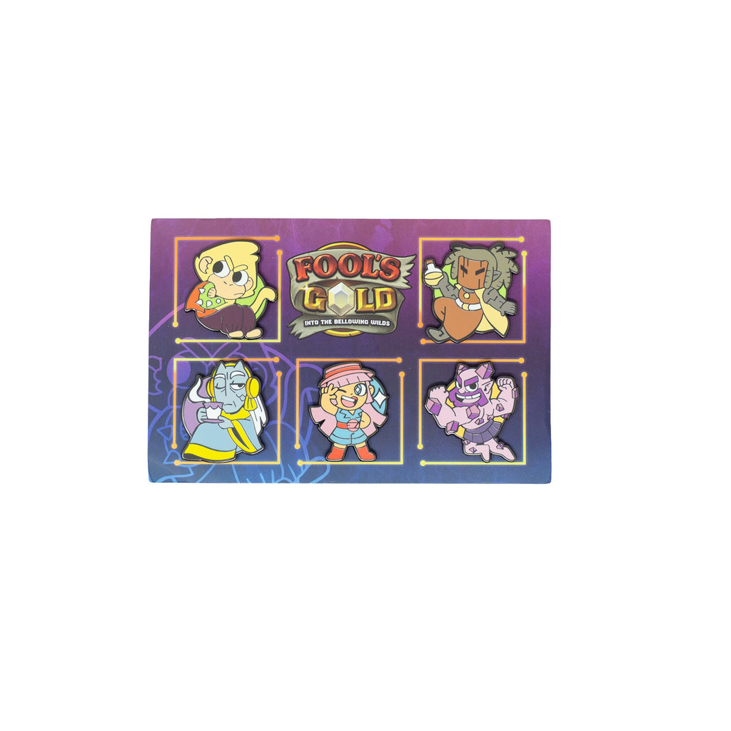 Fools Gold Pin Set A - Fools Gold Crew