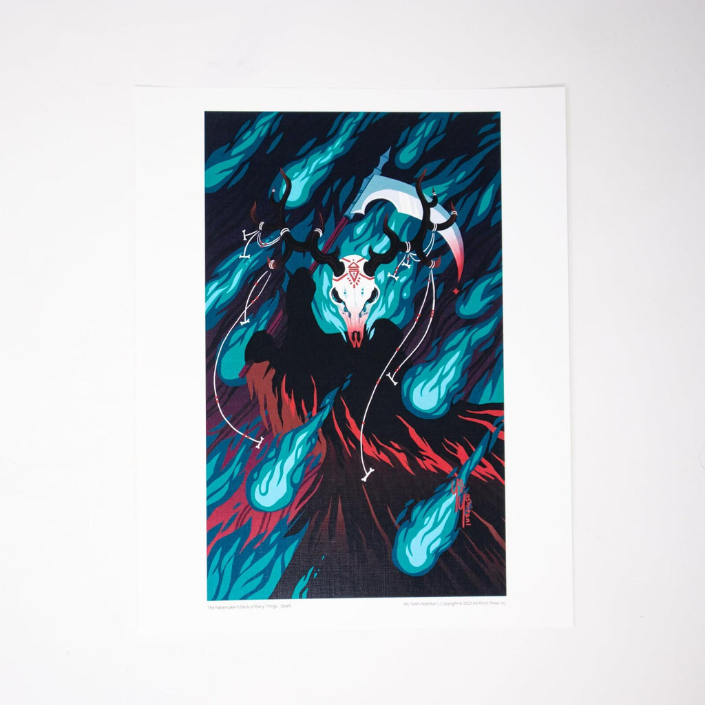 Fablemakers Deck Of Many Things - Art Print - Death