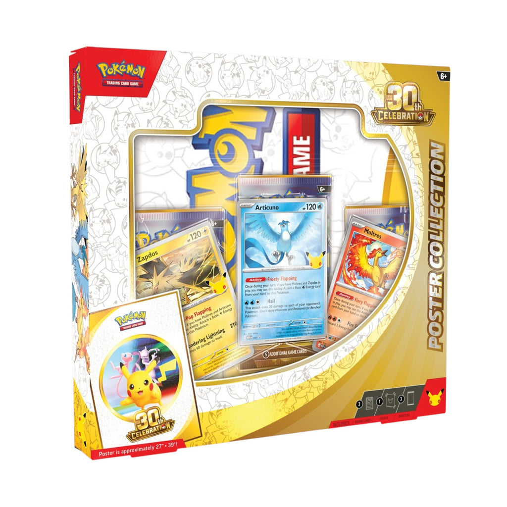 Pokemon TCG 30th Celebration Poster Collection Box