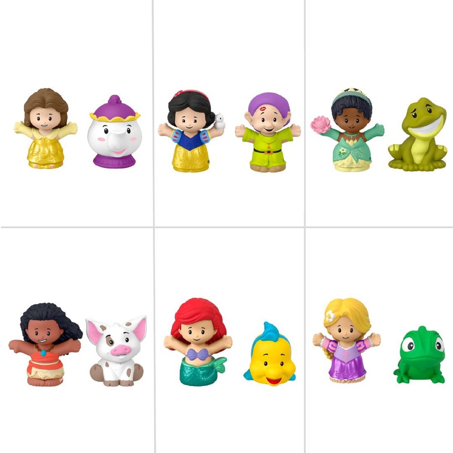 PREORDER Little People - Disney Princess - Disney Princess and Sidekick Assortment