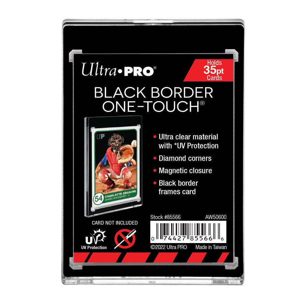 Ultra Pro: 35PT Black Border UV ONE-TOUCH Magnetic Holder