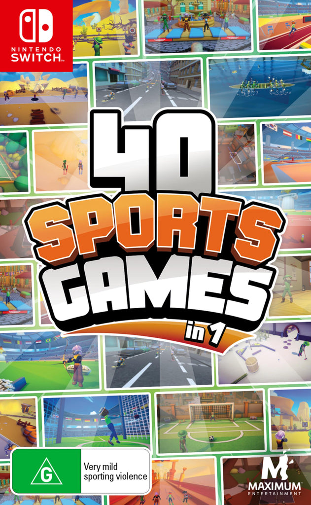 PREORDER SWI 40 Sports Games in 1