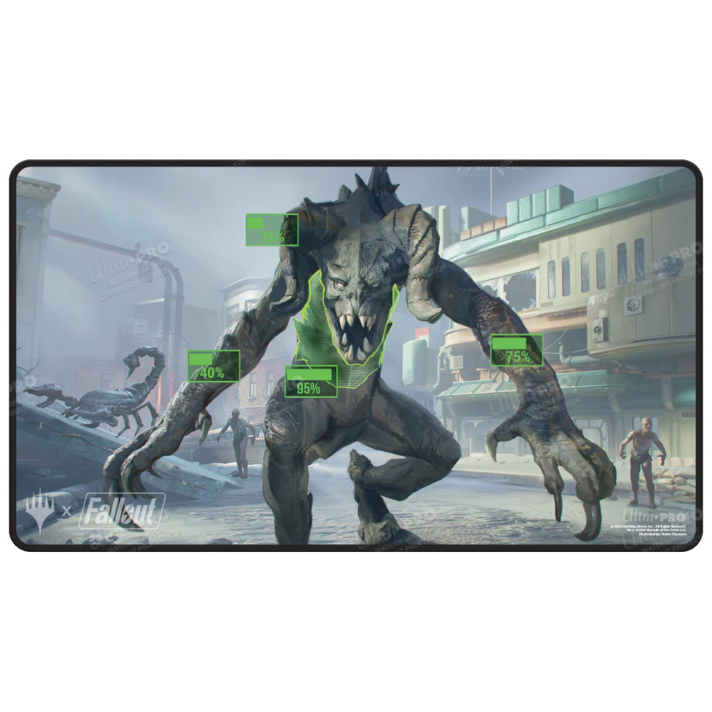 Ultra Pro: Fallout Black Stitched Playmat W