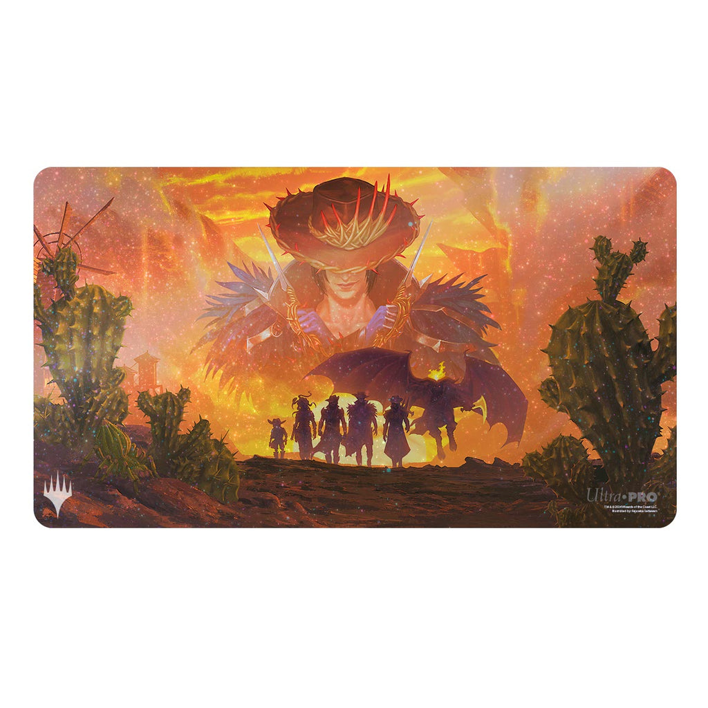 Ultra Pro: Outlaws of Thunder Junction Holofoil Playmat Z for Magic: The Gathering