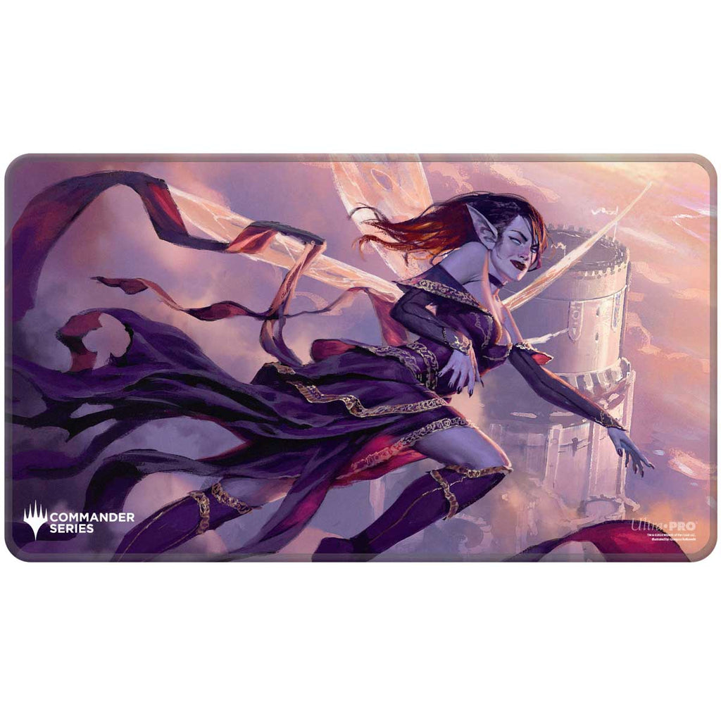 PREORDER Ultra Pro: Commander Series Release 4 3 Color Shard - Q4 2024 Stitched Edge Playmat Alela MtG