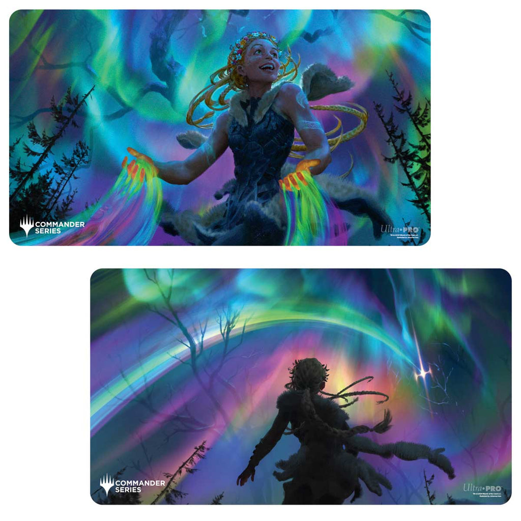 PREORDER Ultra Pro: Commander Series Release 4 3 Color Shard - Q4 2024 Double Sided Playmat Esika MtG