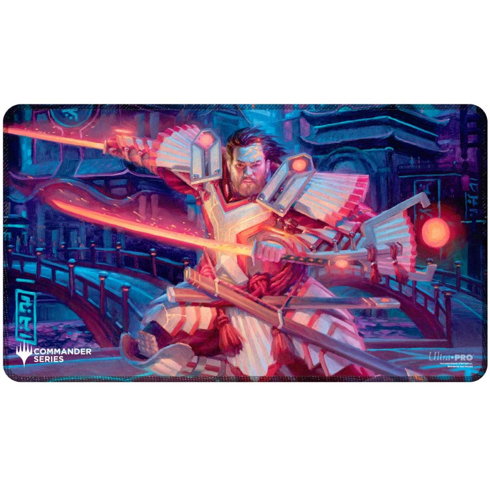 Ultra Pro: UP38473 Commander Series - Release 5 - 3 Color Wedge - Stitched Edge Playmat Isshin MtG