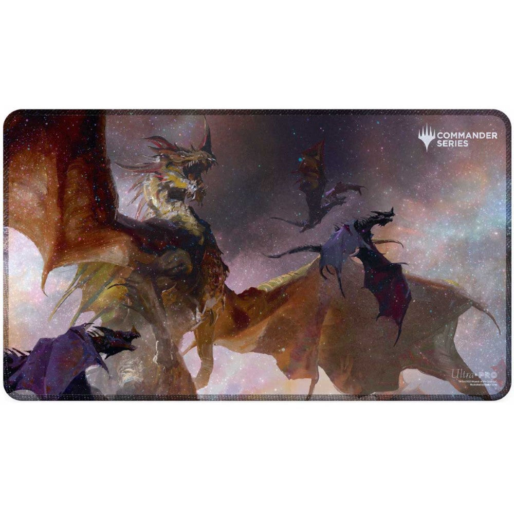 PREORDER Ultra Pro: UP38476 Commander Series - Release 5 - 3 Color Wedge Holofoil Playmat The Ur-Dragon MtG