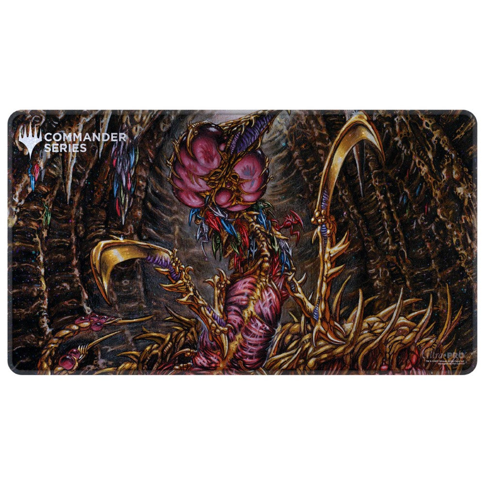 PREORDER Ultra Pro: UP38487 Commander Series - Release 6 - Q1 2025 Holofoil Playmat Sliver Queen for MtG