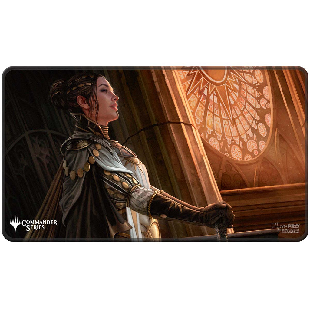 PREORDER Ultra Pro: Commander Series - Release 3 - Enemy Color - Q3 2024 Stitched Edge Playmat Teysa