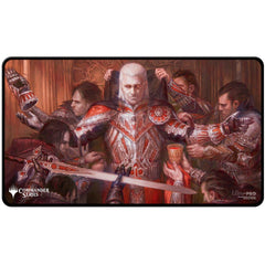 PREORDER Ultra Pro: UP38577 Commander - Release 3 - Enemy Color - Q3 2024 Black Stitched Playmat Edgar