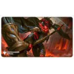 PREORDER Ultra Pro: UP38782 Commander Series - Release 7 - Q3 2025 Stitched Edge Playmat Karlach MtG