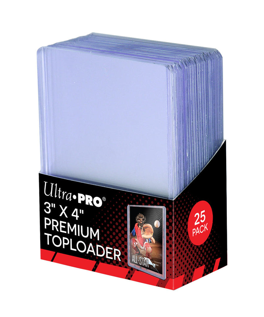 Ultra Pro: 3 X 4 Ultra Clear Premium Toploader 25ct