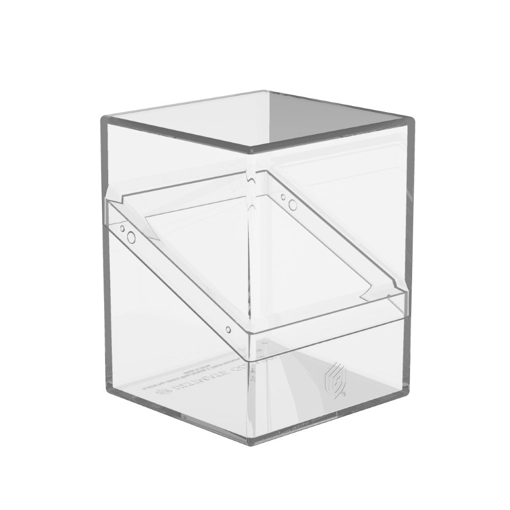 Ultimate Guard: Deck Box  Boulder 100+  Clear: Transparent