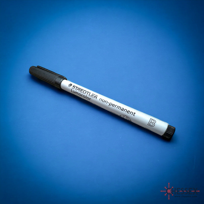 Chessex Water Soluble Single Black Marker Broad-Tip (approx 1.0 - 2.5mm)