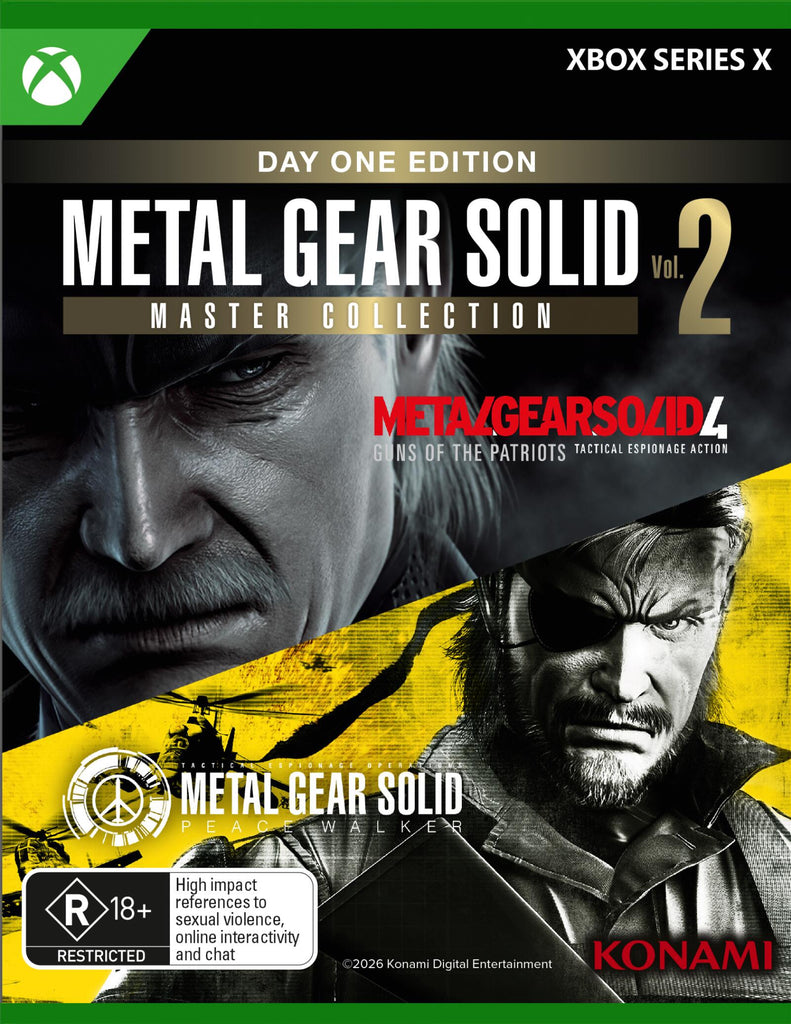 PREORDER XBSX Metal Gear Solid: Master Collection Volume 2