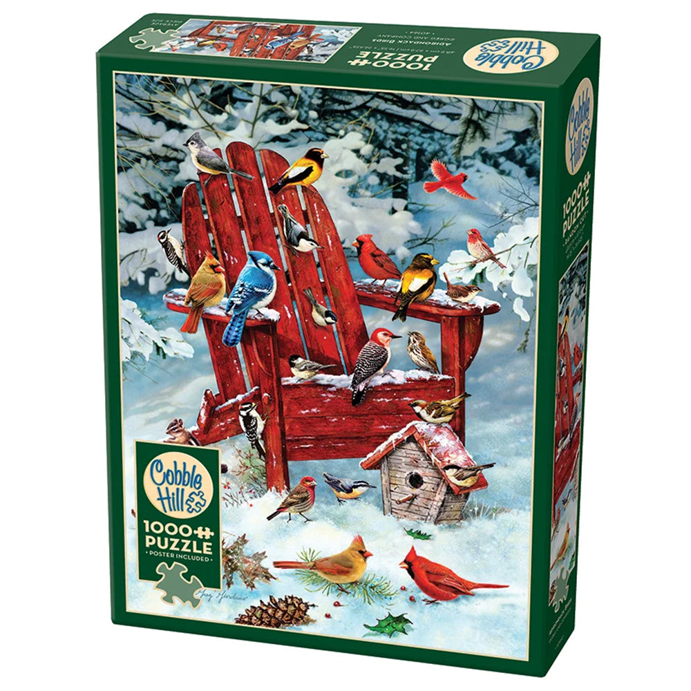 Puzzle - Cobble Hill - Adirondack Birds - 1000pc